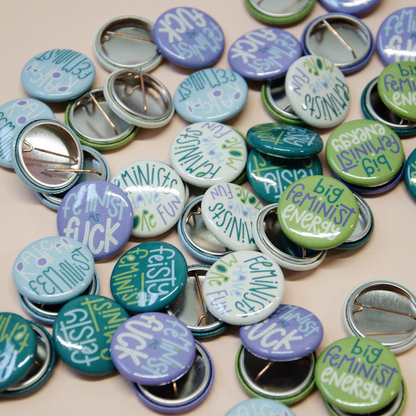 Big Feminist Energy Button