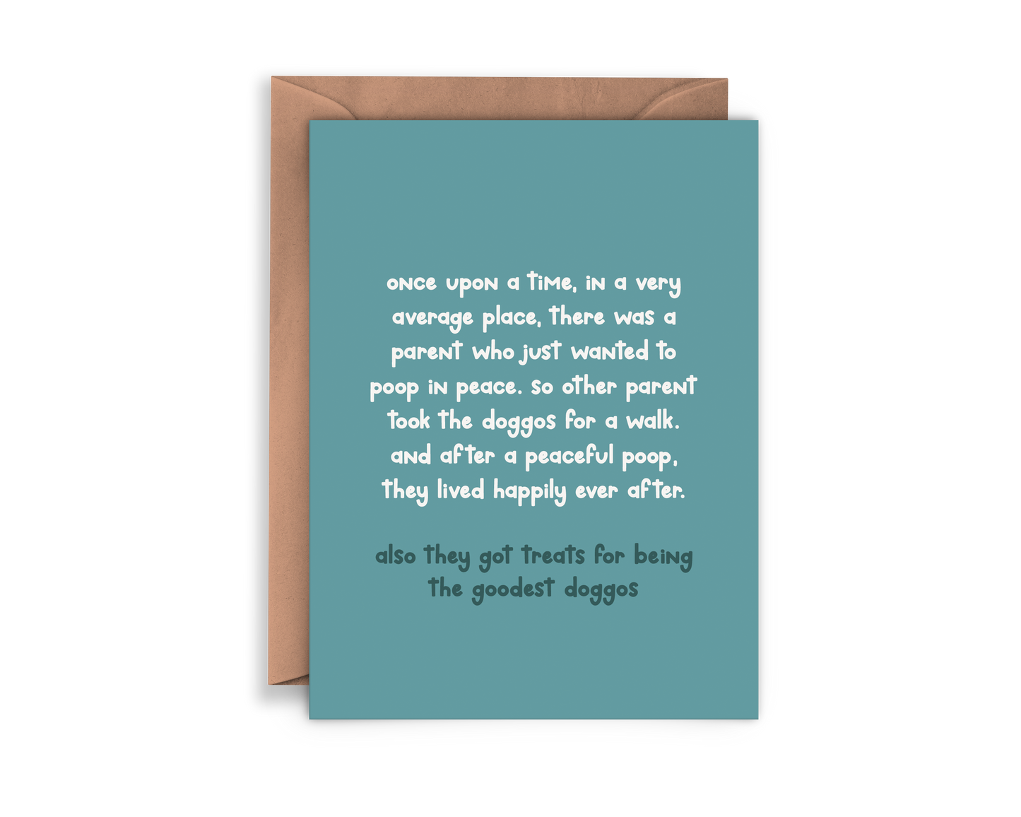Poop in Peace Greeting Card