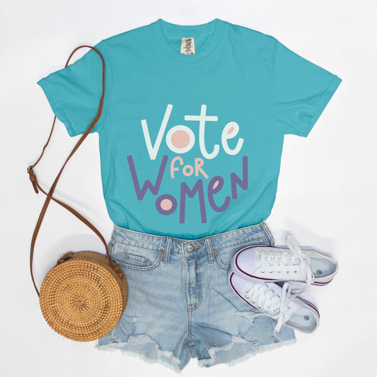 Vote for Women Democrat Liberal Tshirt