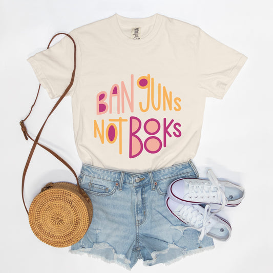 Ban Guns Not Books Shirt