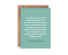 Wine and Sushi Mom Greeting Card